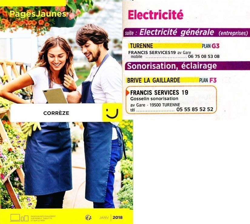 ANNUAIRE PAGES JAUNES 2018
